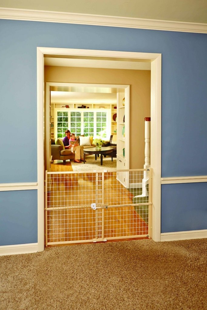North States Industries Supergate Quick-Fit Wire Mesh Gate1
