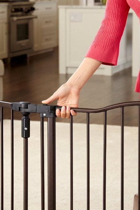 North States Supergate Deluxe Décor Metal Gate Review1